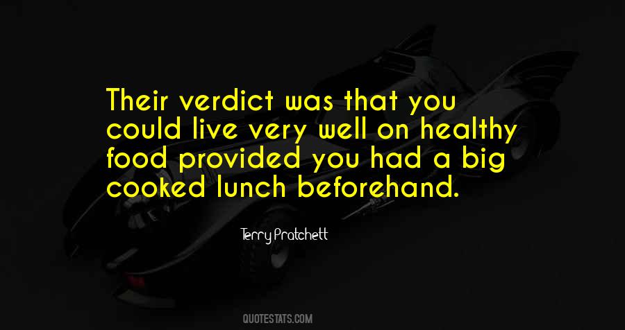 He Cooked For Me Quotes #123801