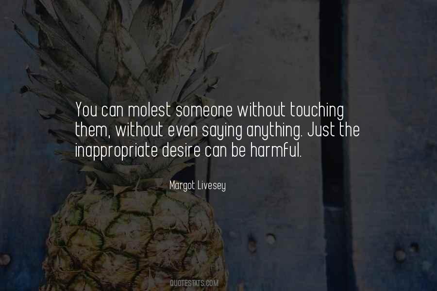 Touching Someone Quotes #434652