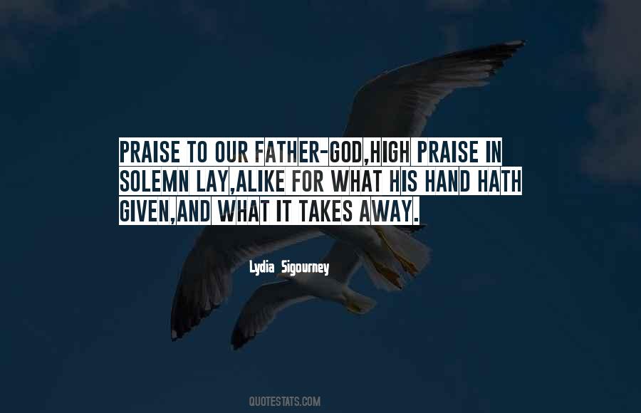 Father's Hands Quotes #1014105