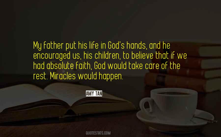 Father's Hands Quotes #1042644