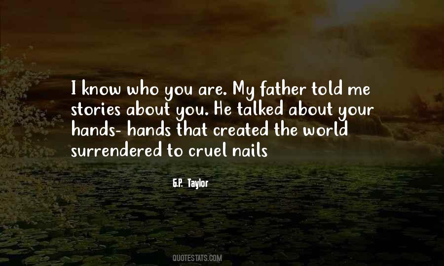 Father's Hands Quotes #466753