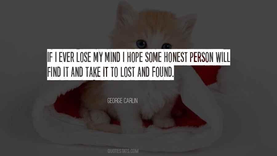 I Lost My Mind Quotes #1768681