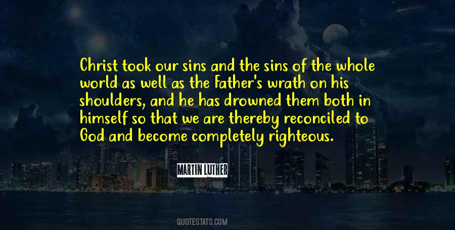 Father's Sins Quotes #143802