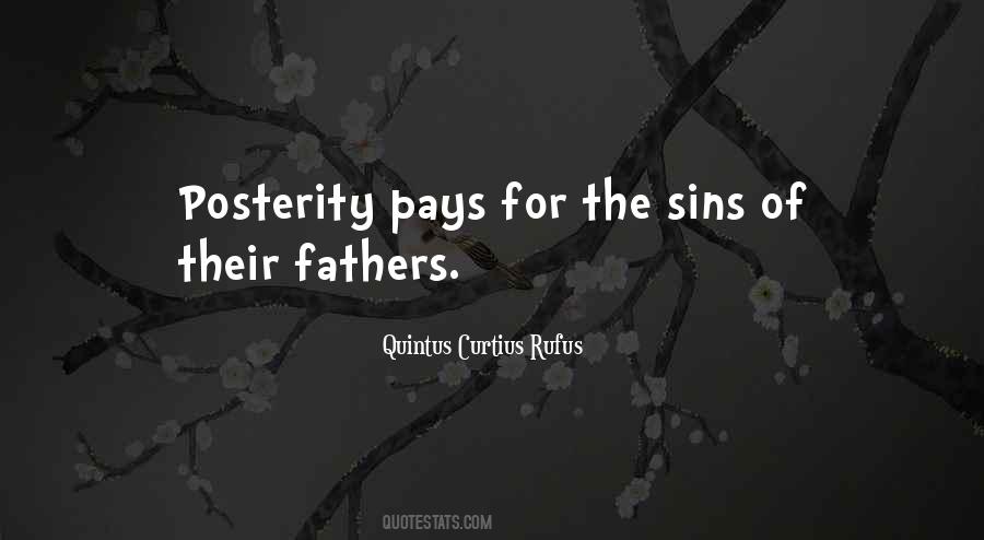 Father's Sins Quotes #948941