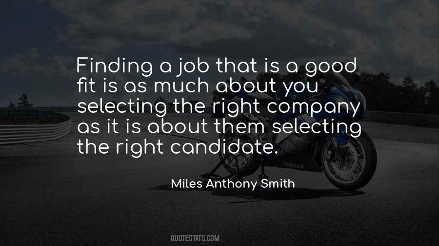 Good Candidate Quotes #1050465