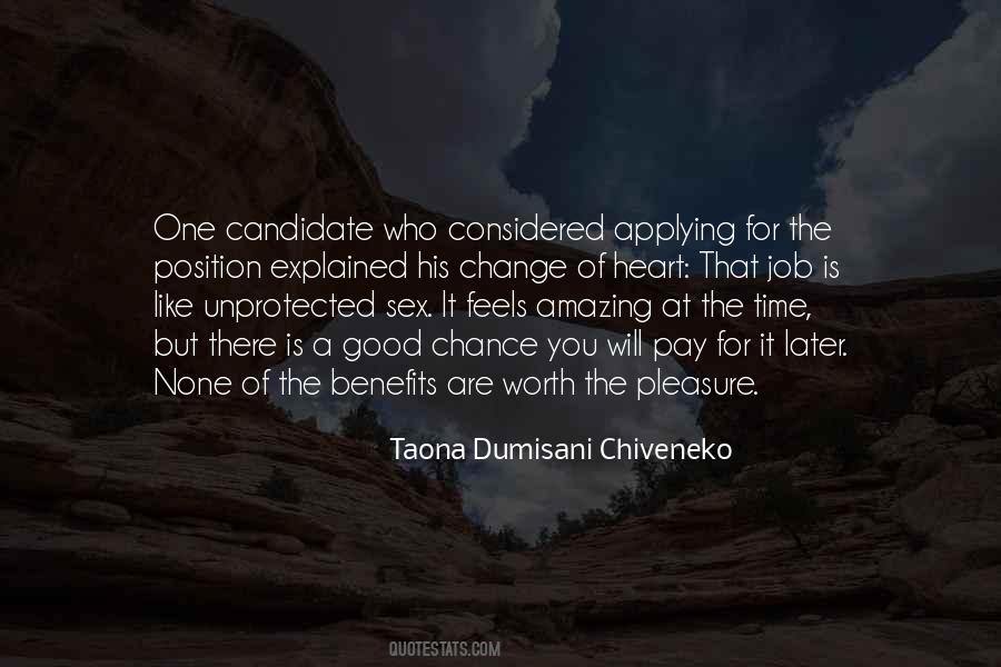 Good Candidate Quotes #1385005