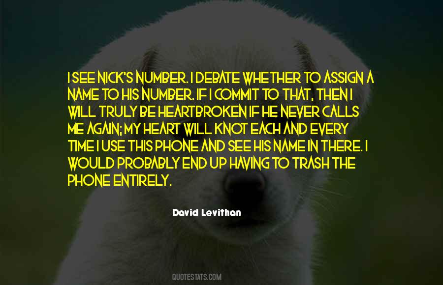 Use My Name Quotes #399143