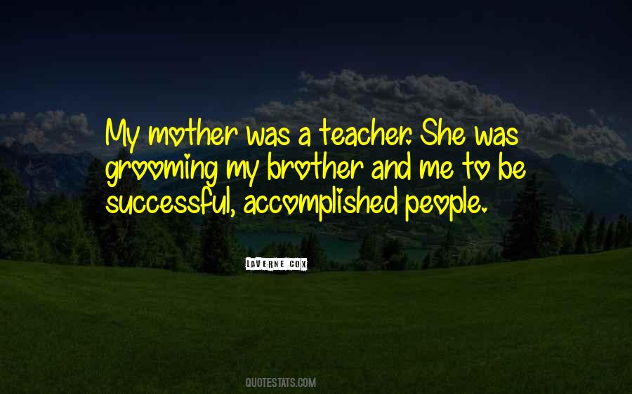 Mother Teacher Quotes #192686