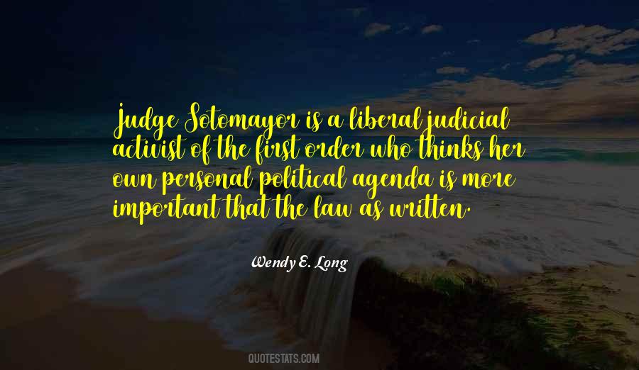 Law Judge Quotes #1549844