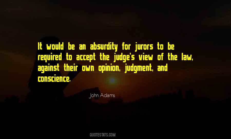 Law Judge Quotes #419256