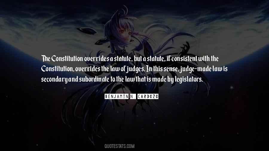Law Judge Quotes #693879