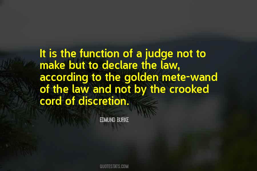 Law Judge Quotes #828896