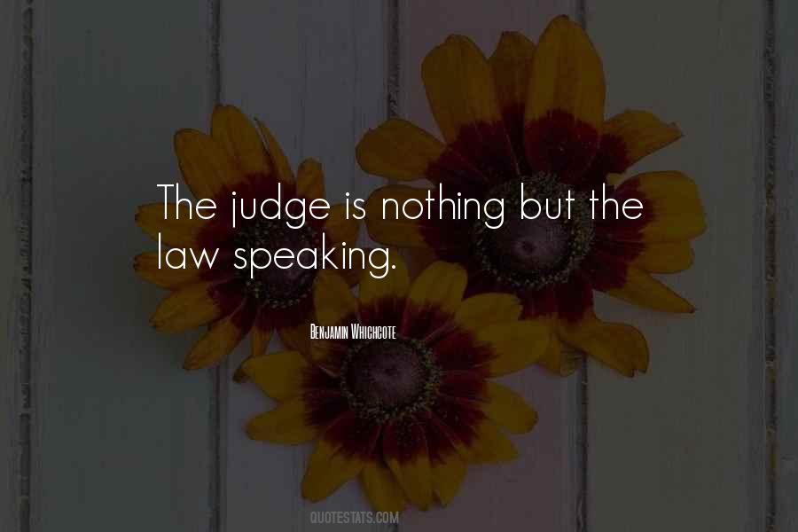 Law Judge Quotes #916641