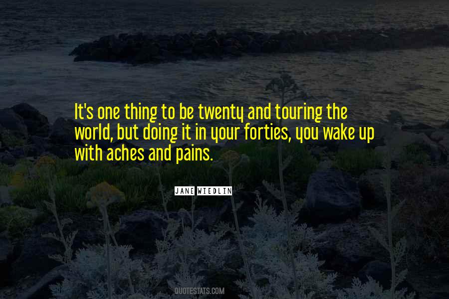 Quotes About Touring World #1484628
