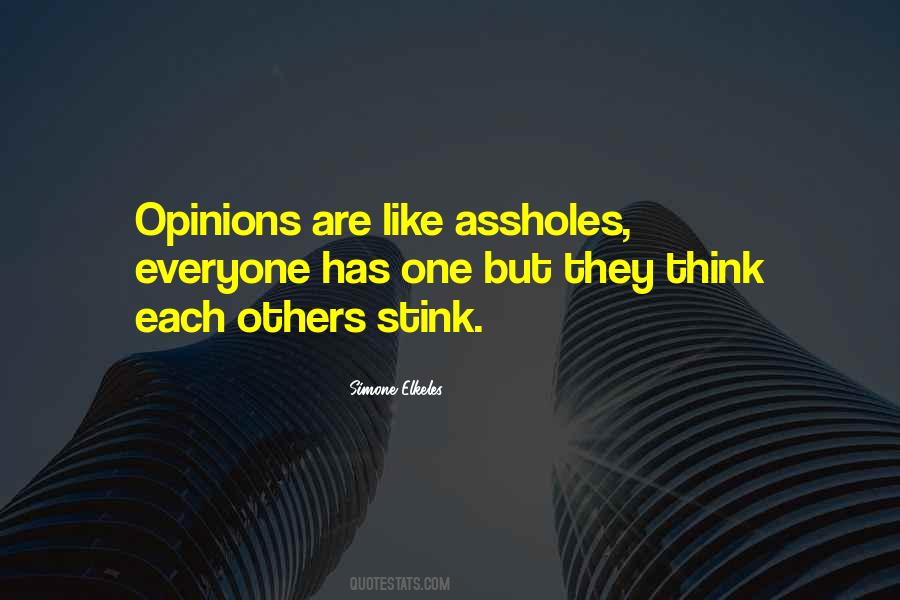 One In The Stink Quotes #1019239