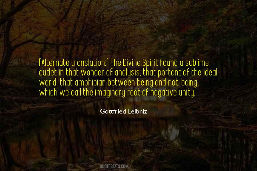 Negative Spirit Quotes #1853296