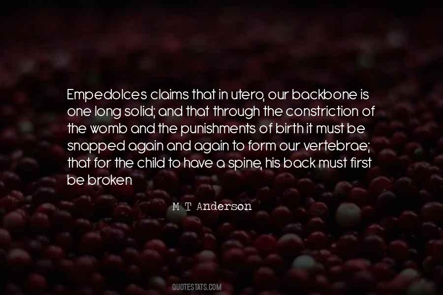 Get A Backbone Quotes #1319127