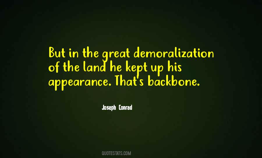 Get A Backbone Quotes #635324