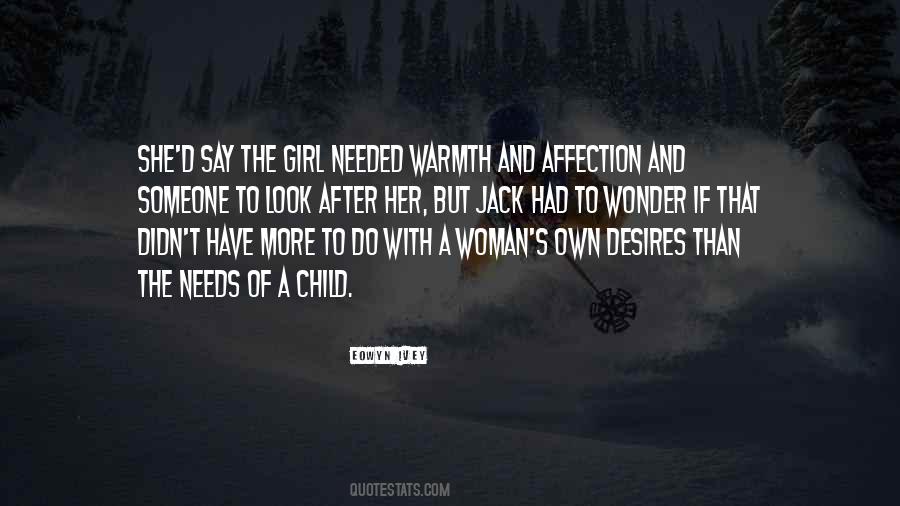 Child Affection Quotes #1221830