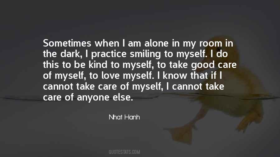 Alone In Dark Quotes #1115551