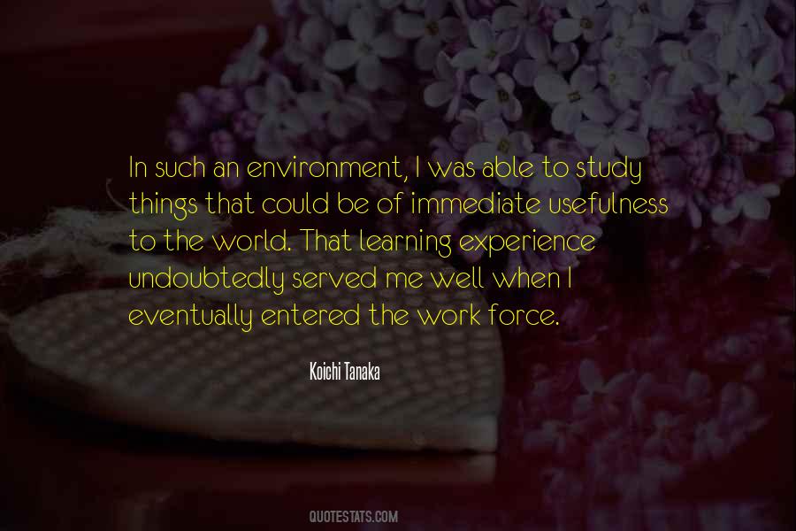 Quotes About Your Work Environment #540715