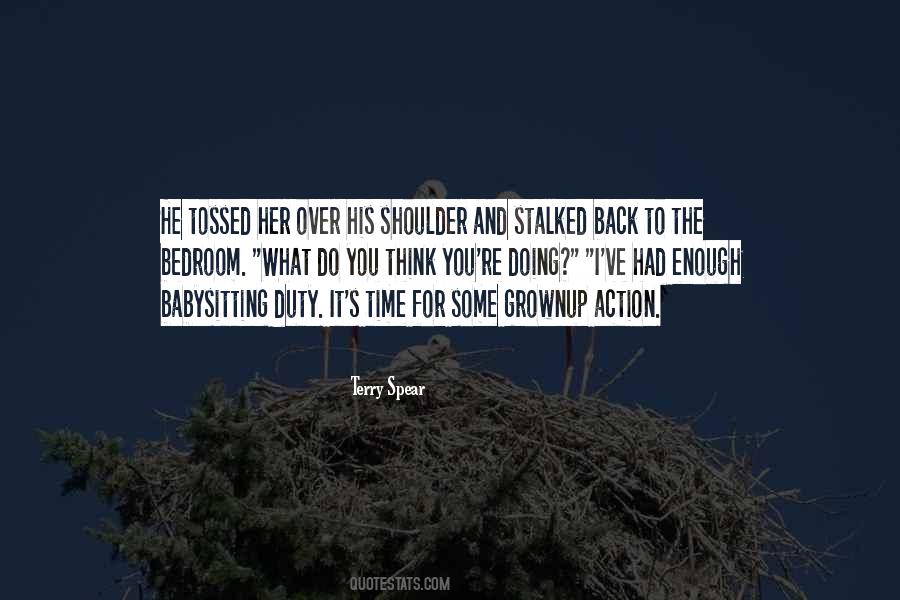 Over Action Quotes #1740009