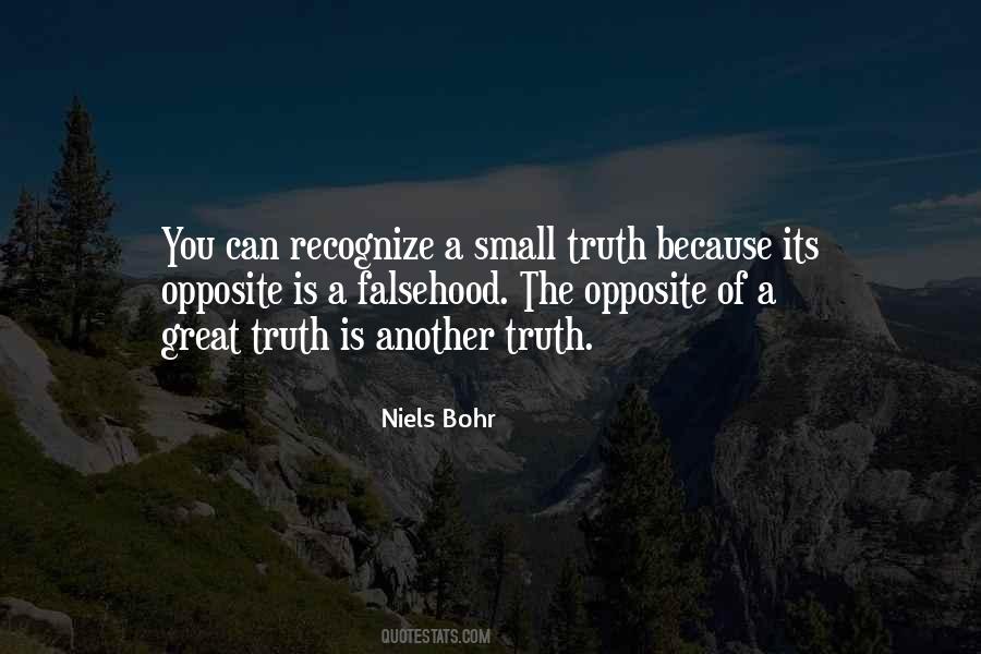Small Truth Quotes #685534