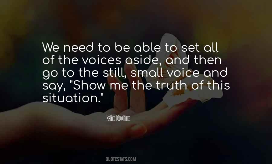Small Truth Quotes #880182