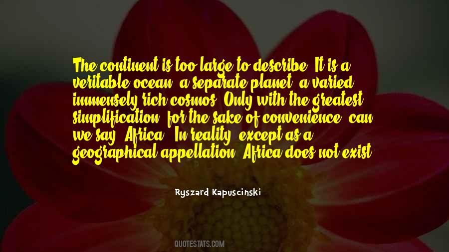 Quotes About The Continent Of Africa #1704729