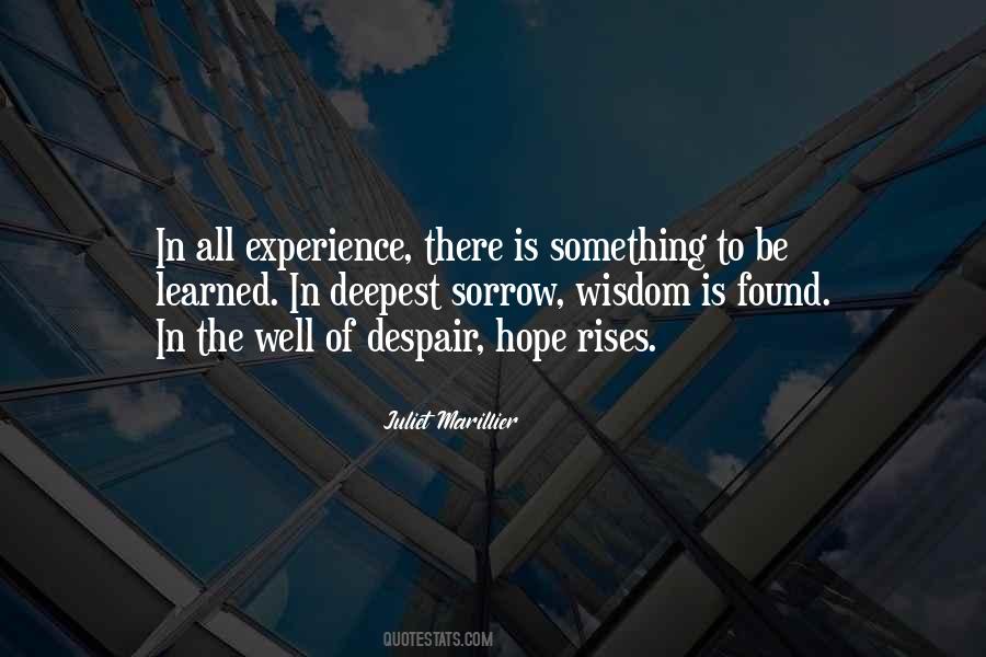 Wisdom Of Experience Quotes #607231