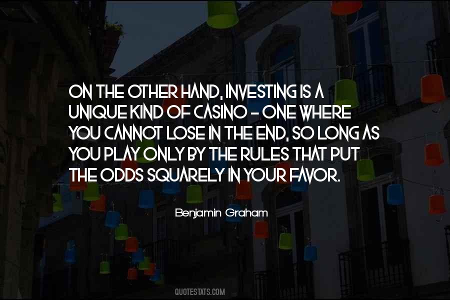 You Play By The Rules Quotes #975147