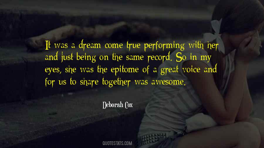 It Was A Dream Quotes #716641