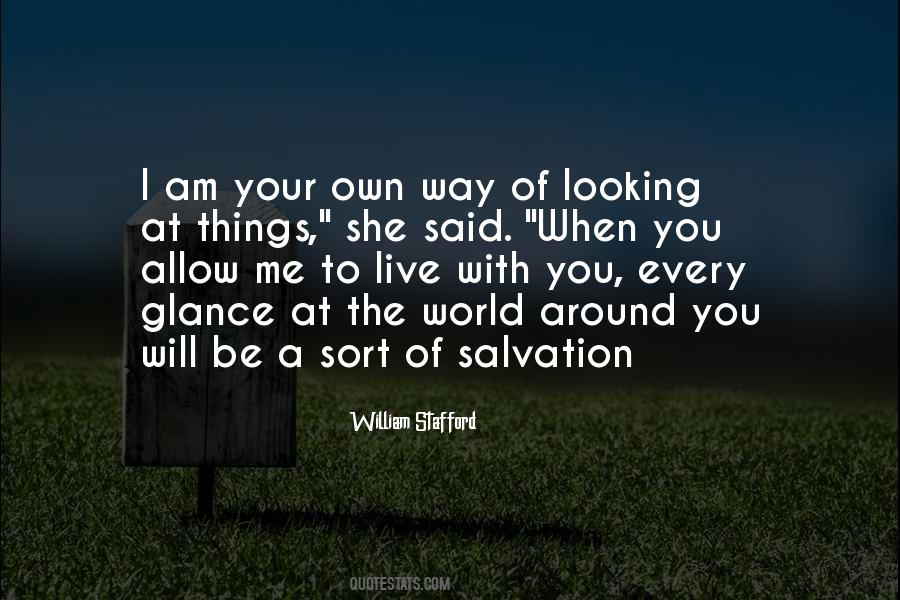 Way Of Looking At Things Quotes #516885