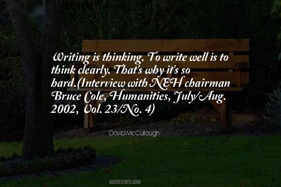 Thinking So Hard Quotes #714672