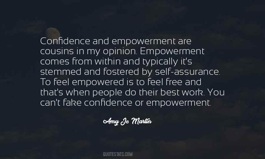 Feel Empowered Quotes #309698