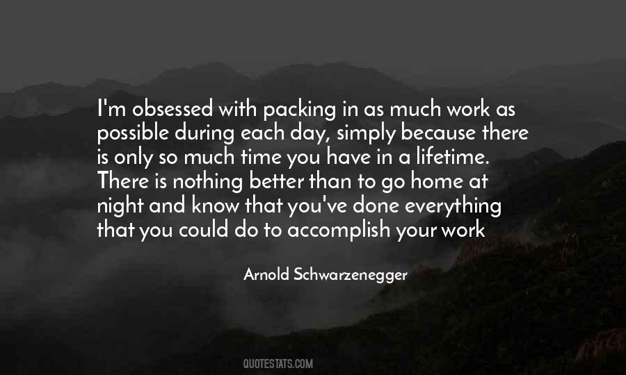 Obsessed With Work Quotes #1851546