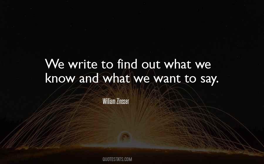Write Out Quotes #17071