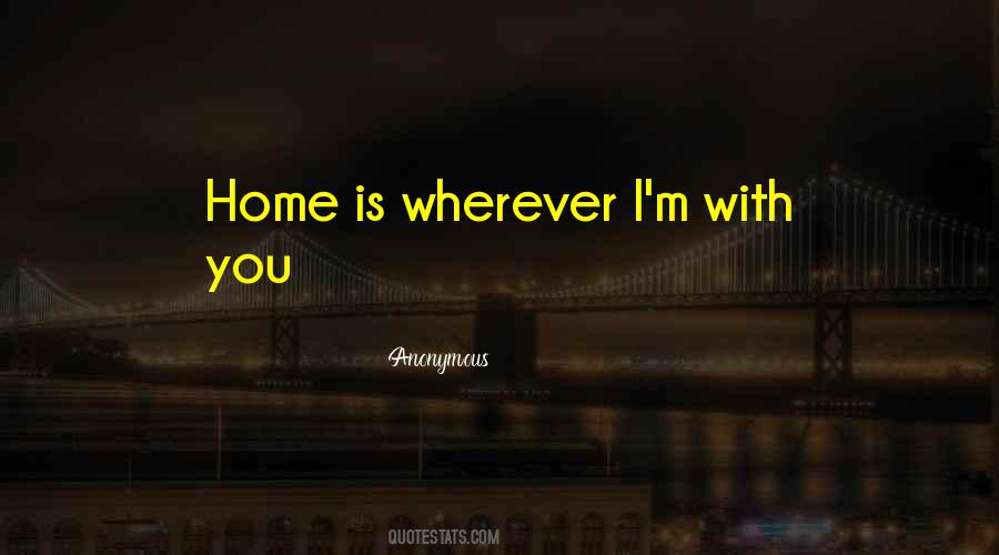 M With You Quotes #919740