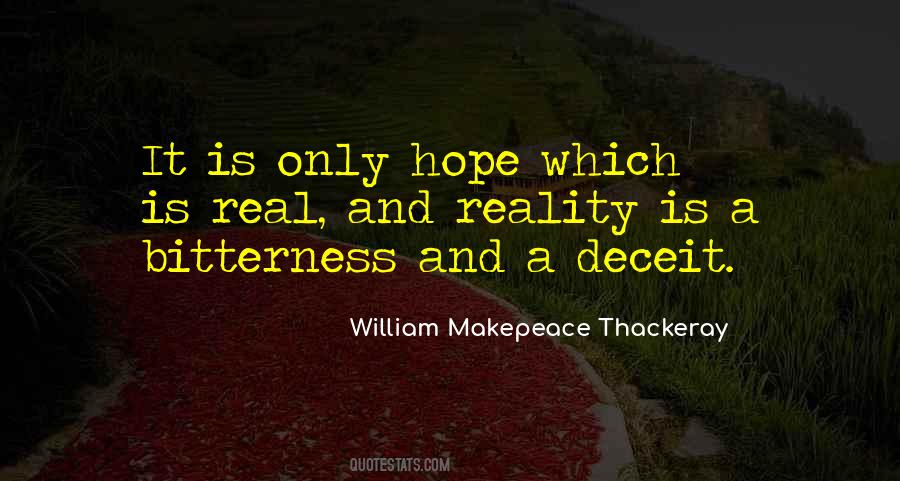 Hope And Reality Quotes #1609291
