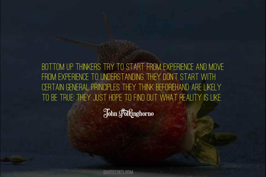 Hope And Reality Quotes #1632519