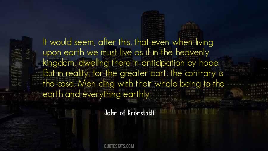 Hope And Reality Quotes #1667119