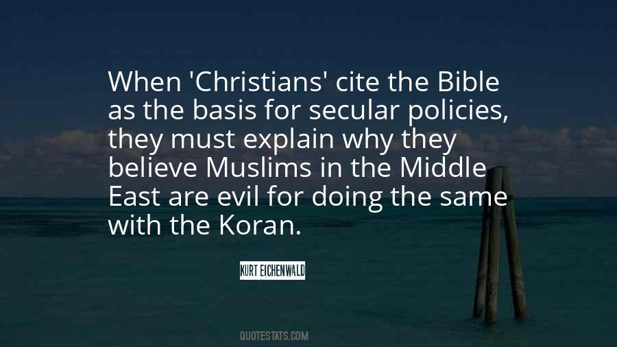 Bible Evil Quotes #1340188