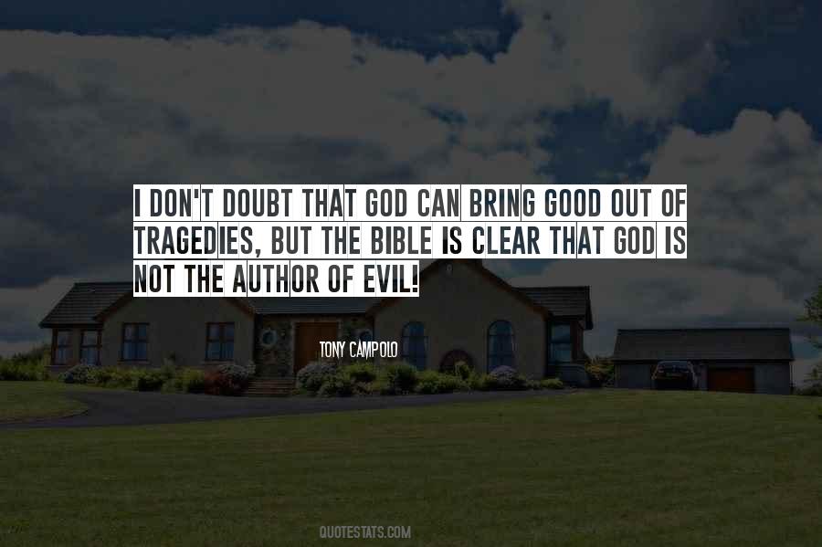 Bible Evil Quotes #1359602
