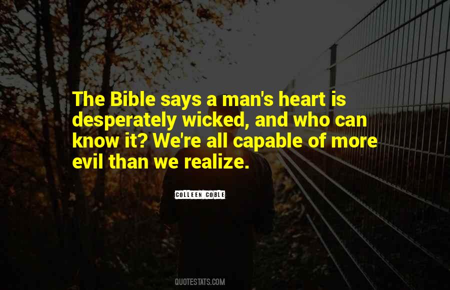 Bible Evil Quotes #671563