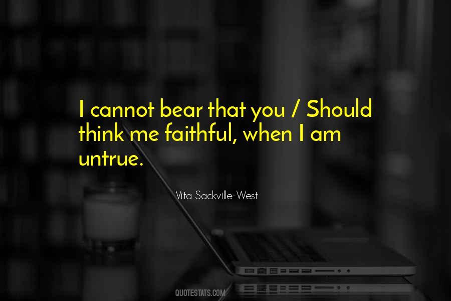 I Am Faithful Quotes #1116799
