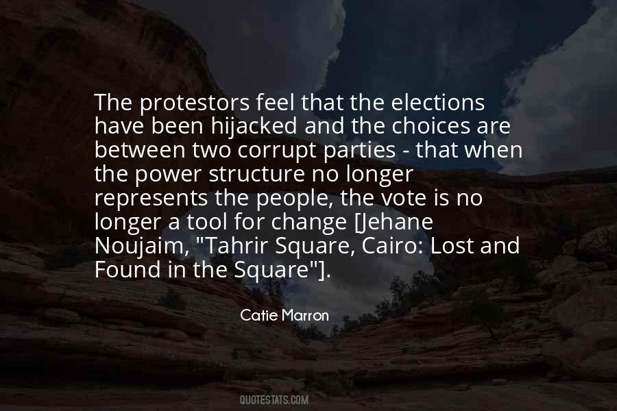 Vote For A Change Quotes #138767