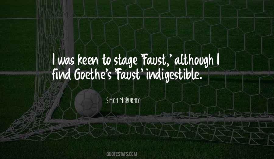 Faust Goethe Quotes #475300