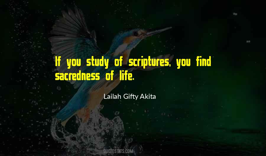 Study Of Life Quotes #1787832