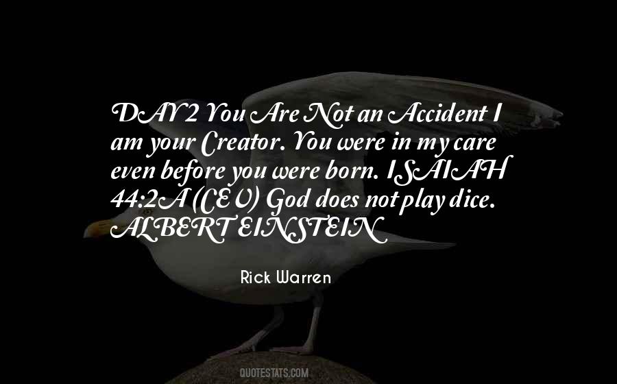 God Does Not Play Dice Quotes #1272800