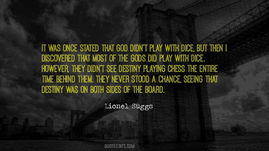 God Does Not Play Dice Quotes #1341245